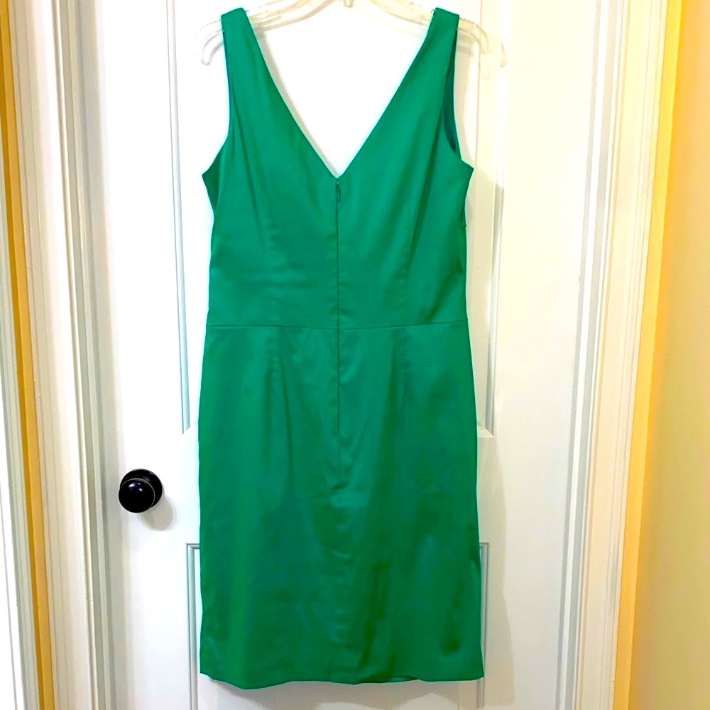 Lauren Ralph Lauren Emerald Green Midi Dress - Picture 4 of 12